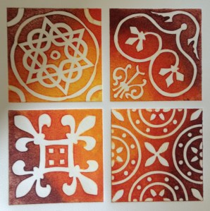 Medieval Tiles, Northampton Museum